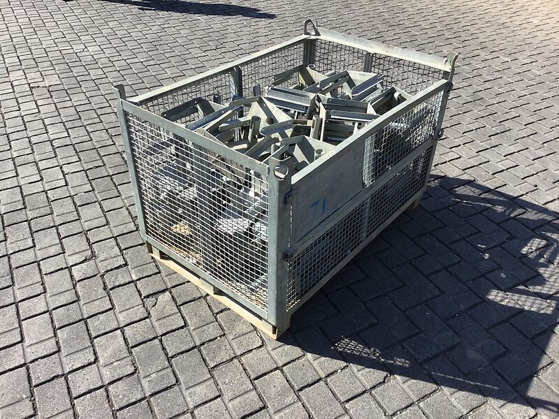 80 Stück Stützenköpfe, Kronen für Baustützen, Sprießen | so001321