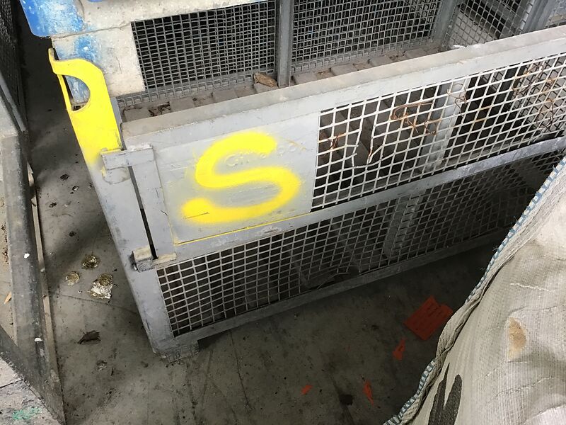 Hünnebeck | Euro-Gitterbox 120/80, Kleinteilebox - 1 Stern