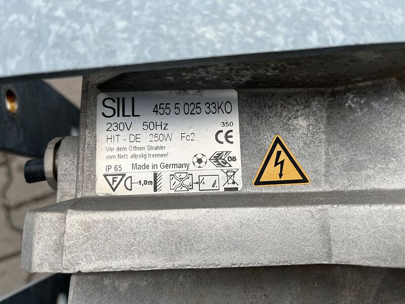 Sill Planenstrahler, Flutlicht, aussortiert, 7 Stück | so000044 I24