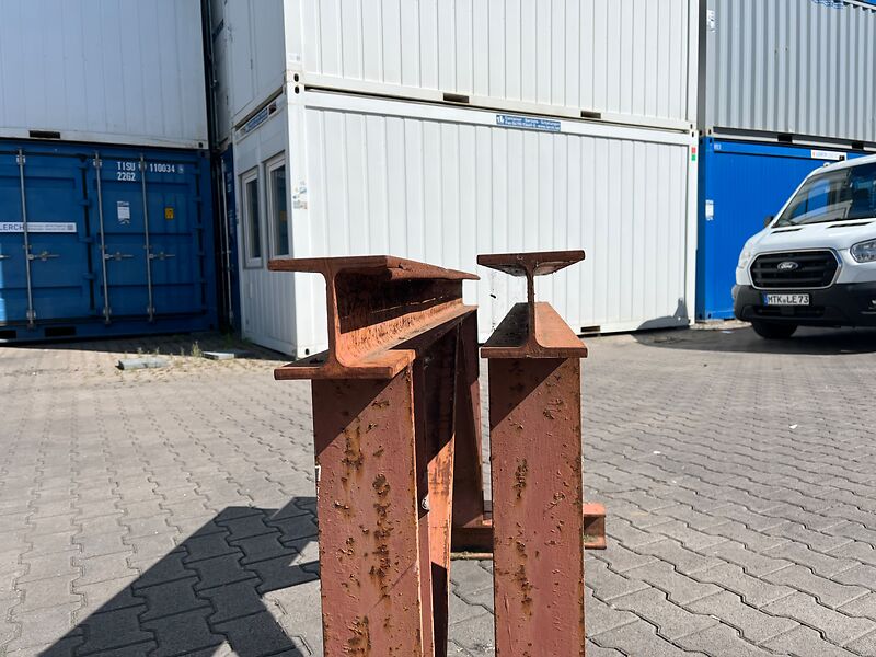 2 Stahlböcke HEA100 L 1,5m x H 0,8m x B 0,4m | so001390 I24