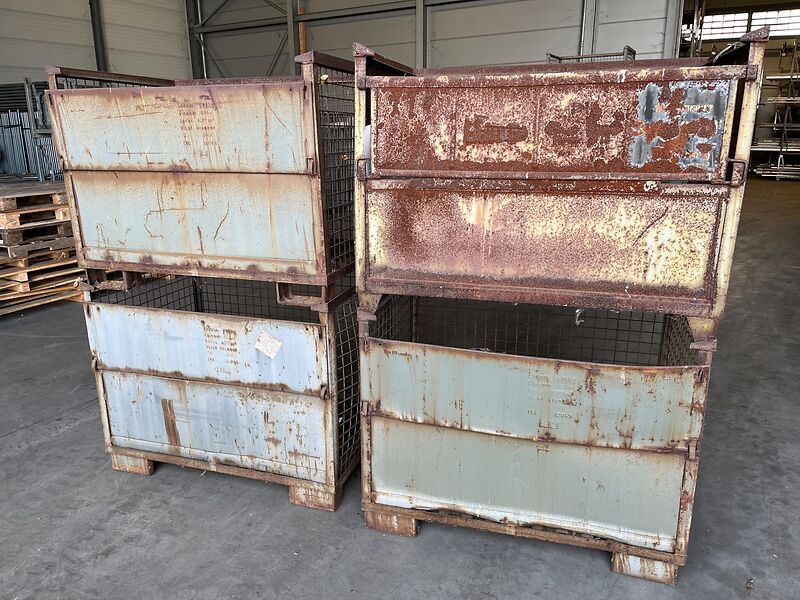 4 Stück Gitterboxen, ähnlich DB | so001375 I24