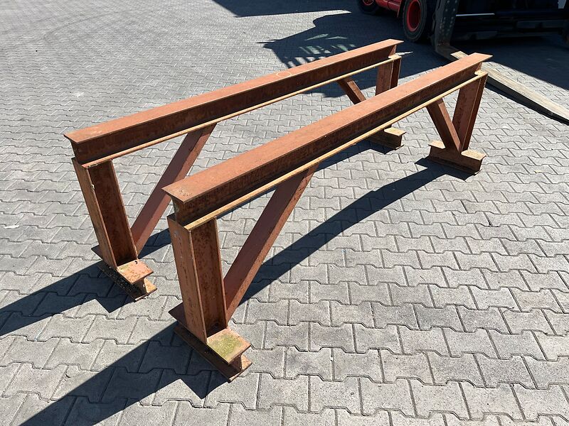 2 Stahlböcke HEA120 L 2,5m x H 0,8m x B 0,4m | so001389 I24