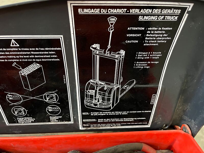 Linde | L12 Ameise Gabelstapler, elektrisch | so001350 I24
