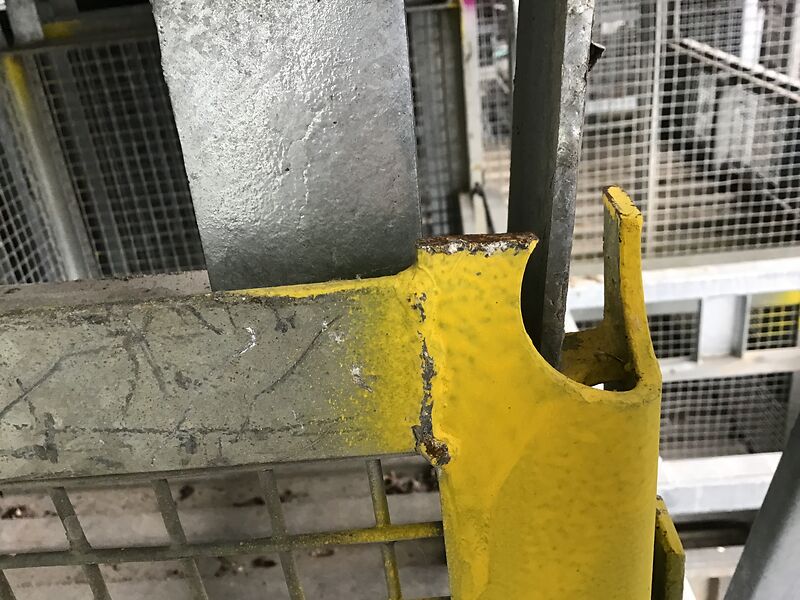 Hünnebeck | Euro-Gitterbox 120/80, Kleinteilebox - 2 Sterne