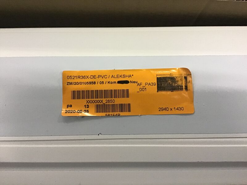 Aufsatzrollladen, elektr., neu, OVP, B 2940 x H 1430mm | so001131 I24