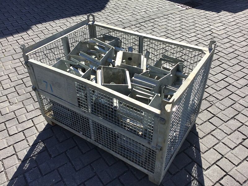 80 Stück Stützenköpfe, Kronen für Baustützen, Sprießen | so001321