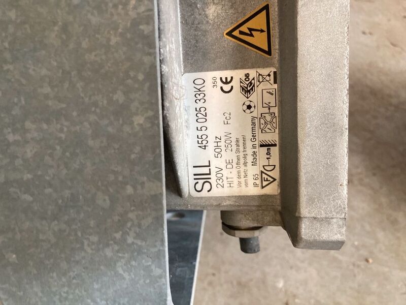 Sill Planenstrahler, Flutlicht, aussortiert, 7 Stück | so000044 I24