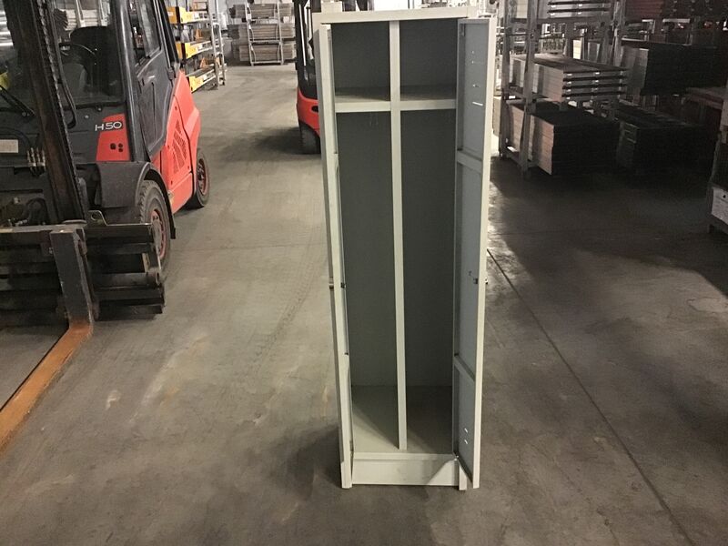 Doppelspind, Stahlspind, Blechschrank, aussortiert | so001100 I24
