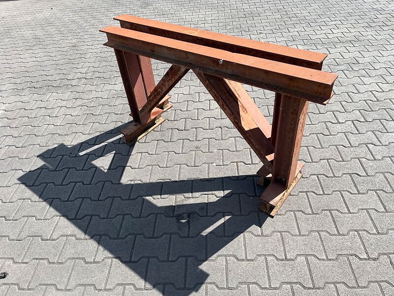 2 Stahlböcke HEA100 L 1,5m x H 0,8m x B 0,4m | so001390 I24