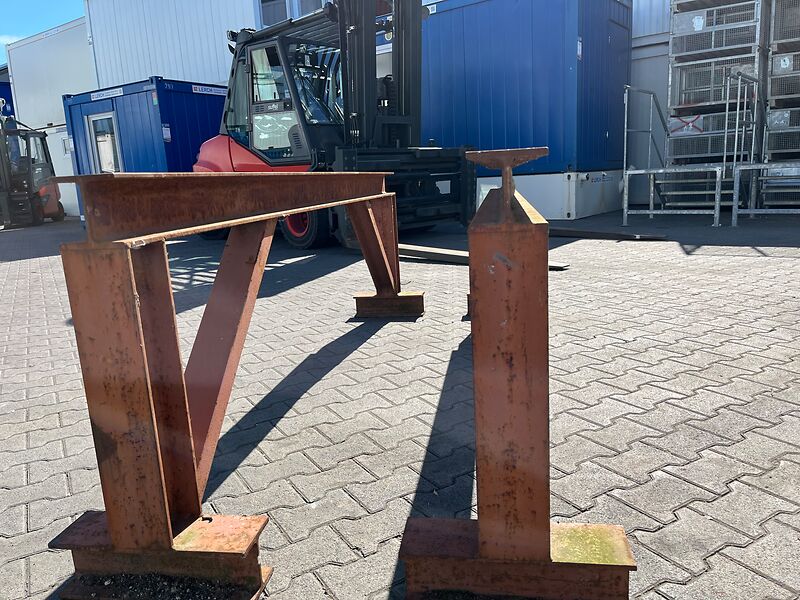 2 Stahlböcke HEA120 L 2,5m x H 0,8m x B 0,4m | so001389 I24